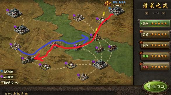 攻城掠地潼关之战简单