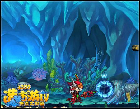 造梦西游4挑战水巨灵 神兽森林隐藏关卡